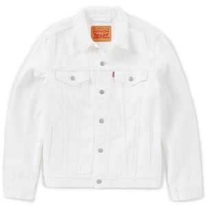 Levi’s denim jacket in white